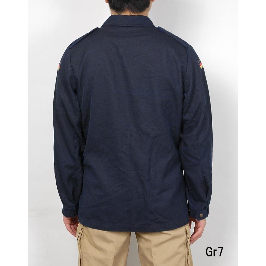 ドイツ海軍　ミリタリー ジャケット　ネイビー MILITARY（ミリタリー） 実物 USED ドイツ海軍 ボアライニング