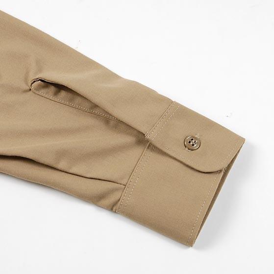 アメリカ海兵隊 USMC カーキ 長袖ドレスシャツ 新品 MC-LS-N- : LA-BOY