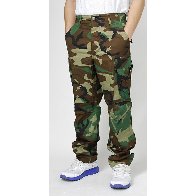 U.S.ARMY ウッドランドカモ コンバットパンツ 新品 102NA= : LA-BOY