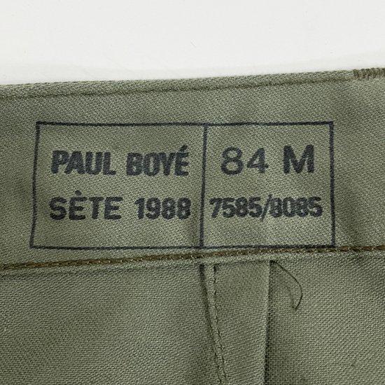 フランス軍Ｆ２（Ｆ１）．ＯＤ．パラシュートパンツ(新品） 421N |  | 07