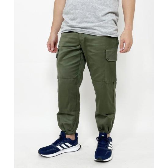 フランス軍Ｆ２（Ｆ１）．ＯＤ．パラシュートパンツ(新品） 421N |  | 04