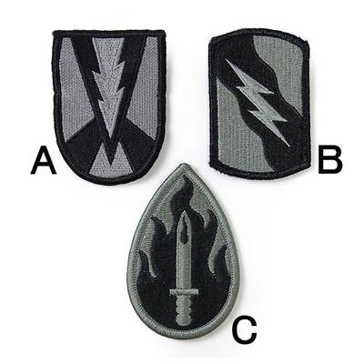 US．ACU．ベルクロ付、部隊章ワッペン（新品）B3 ACU-B3 : LA
