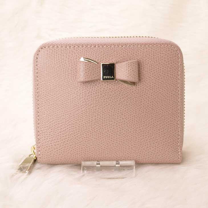 【新品】FURLA スモールジップアラウンド　ムーンストーン 新品】FURLA スモールジップアラウンド ムーンストーン 【公式通販】