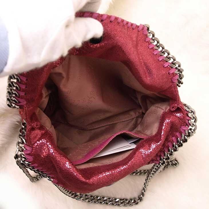STELLA McCARTNEY 371223W9056 5595 ピンク ハンドバッグの画像