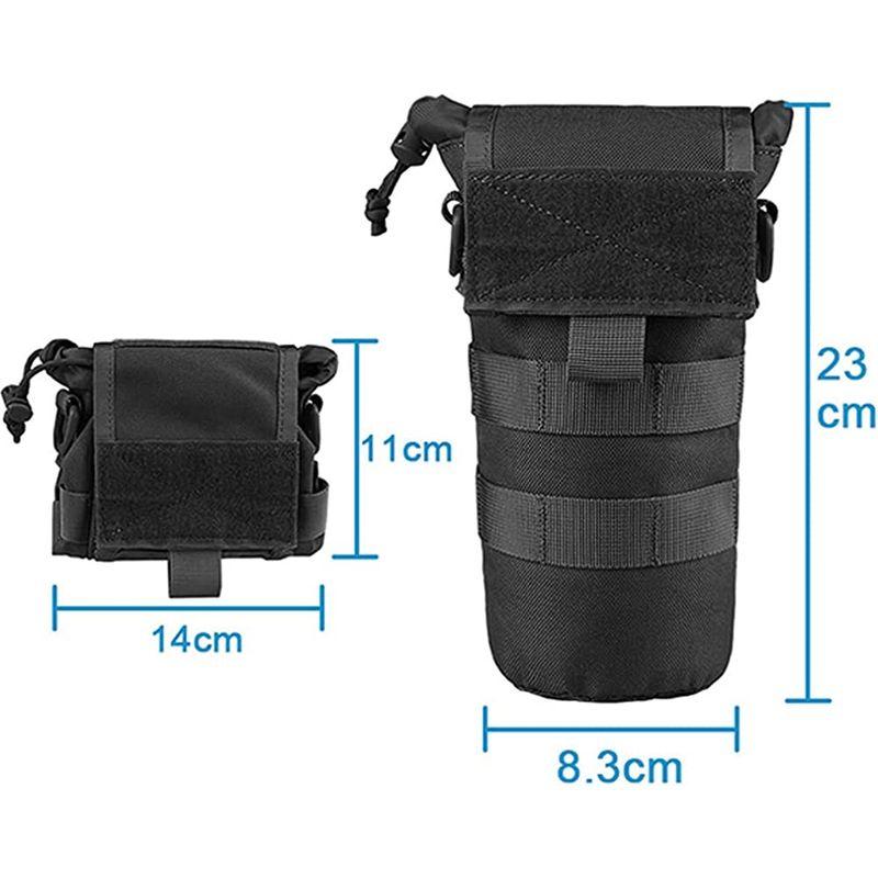 激安本物激安本物JETEDC(ジェットイデイシイ)折りたたみ式 ポータブル 1L ケトルバッグ Molle ポーチ・バッグ サバゲーポーチ・バッグ バックパ サバゲー、ミリタリー JETEDC(ジェットイデイシイ)MOLLE ケトルバッグ ウォーターボトルバッグ (?)