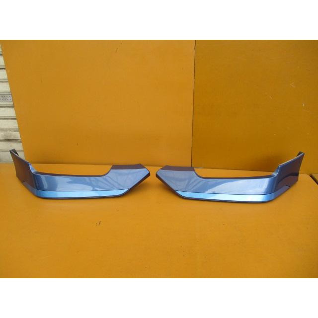 ノート E12 後期 純正フロントバンパースポイラー左右 ブルー K6010