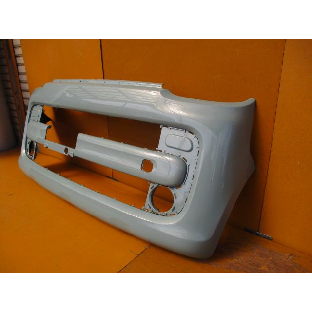 スペーシア MK53S 純正フロントバンパー オフブルーメタリック(ZYW