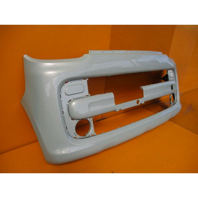 スペーシア MK53S 純正フロントバンパー オフブルーメタリック(ZYW