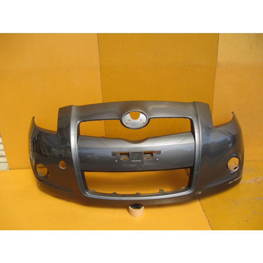 ヴィッツ 涙目後期 フロントバンパー ヴィッツRS/Vitz(NCP91 90系)用!純正フロントバンパー グレー 52119