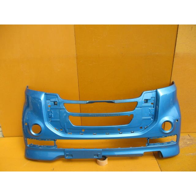 スペーシアカスタムZ(MK42S)後期用!純正フロントバンパー ブルー(ZWY