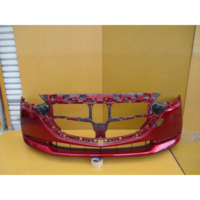 マツダ2 MAZDA2 DJ5FS DJ系 前期用 純正フロントバンパー レッド D43N