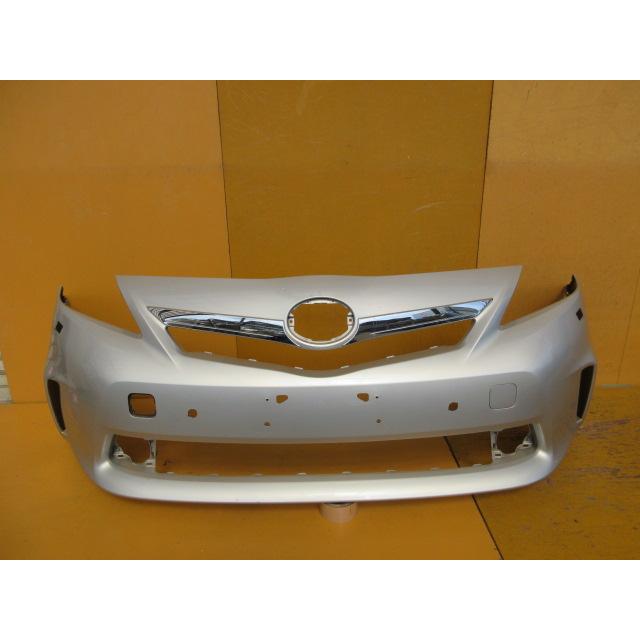 トヨタ純正プリウスα フロント バンパー プリウスα/プリウスアルファ(ZVW40W/ZVW41W)前期 純正フロントバンパー
