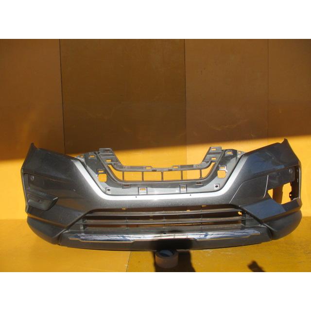 エクストレイル(T32)後期用 純正フロントバンパー/ソナー付き グレー 