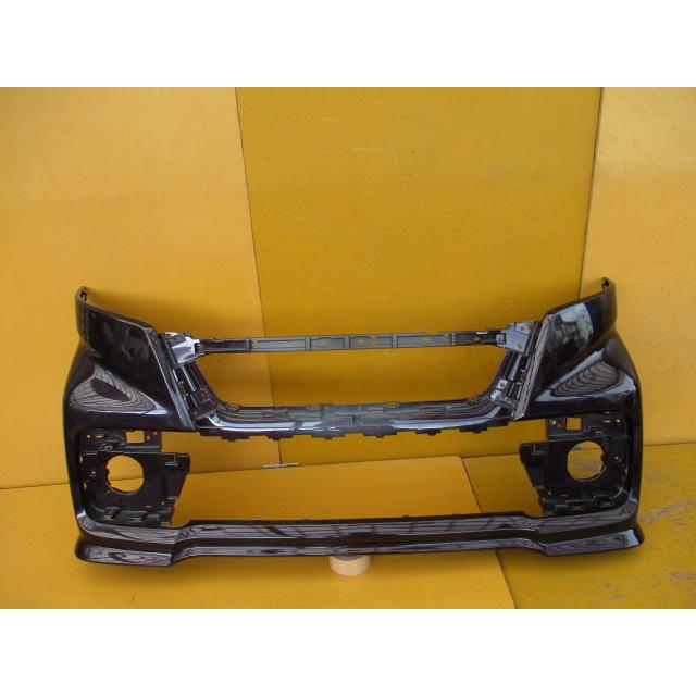 スペーシアカスタム(MK53S)用!純正フロントバンパー ムラサキ(ZVJ