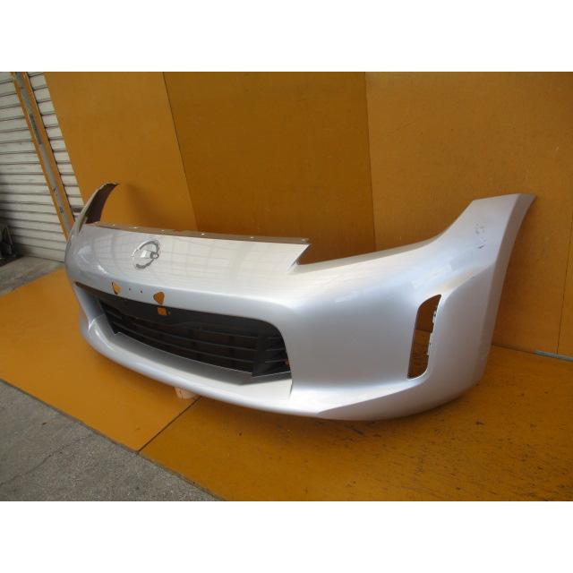 フェアレディZ(Z34)後期用!純正フロントバンパー シルバー 62022 3GY0H
