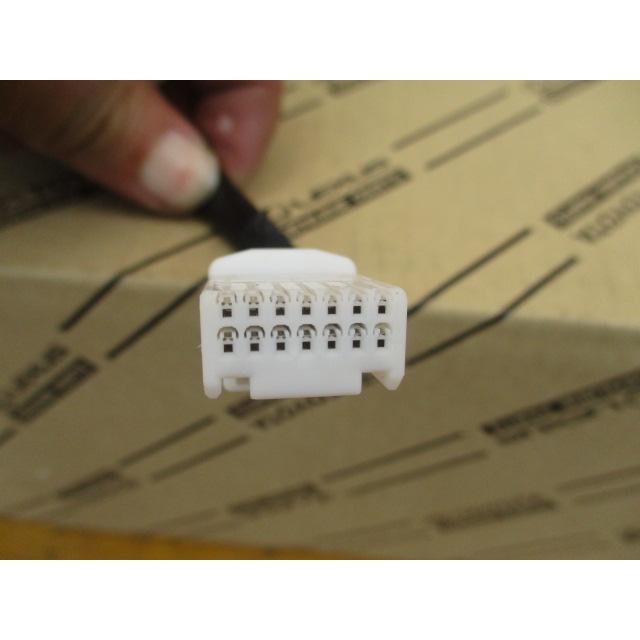 カローラクロス ZSG10 ZVG11 ZVG15用!純正ドアミラー 右側 パール 配線 