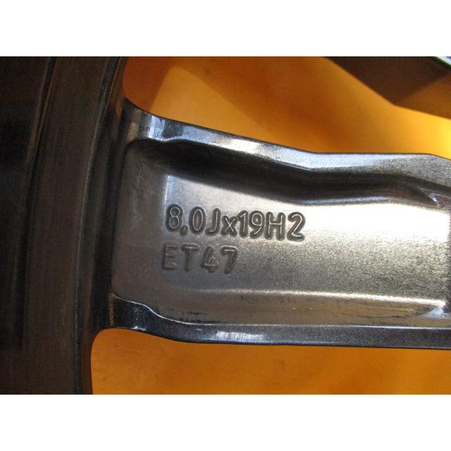 フォルクスワーゲンT-Roc 純正アルミホイール ポリッシュ/グレー1本 19