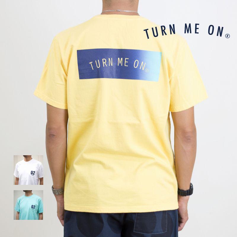 ターンミーオン TURN ME ON メンズ Tシャツ 半袖 定番BOX ロゴTシャツ 綿 日本製 国産 : tmo-120-389 : La  Grande roue - 通販 - Yahoo!ショッピング