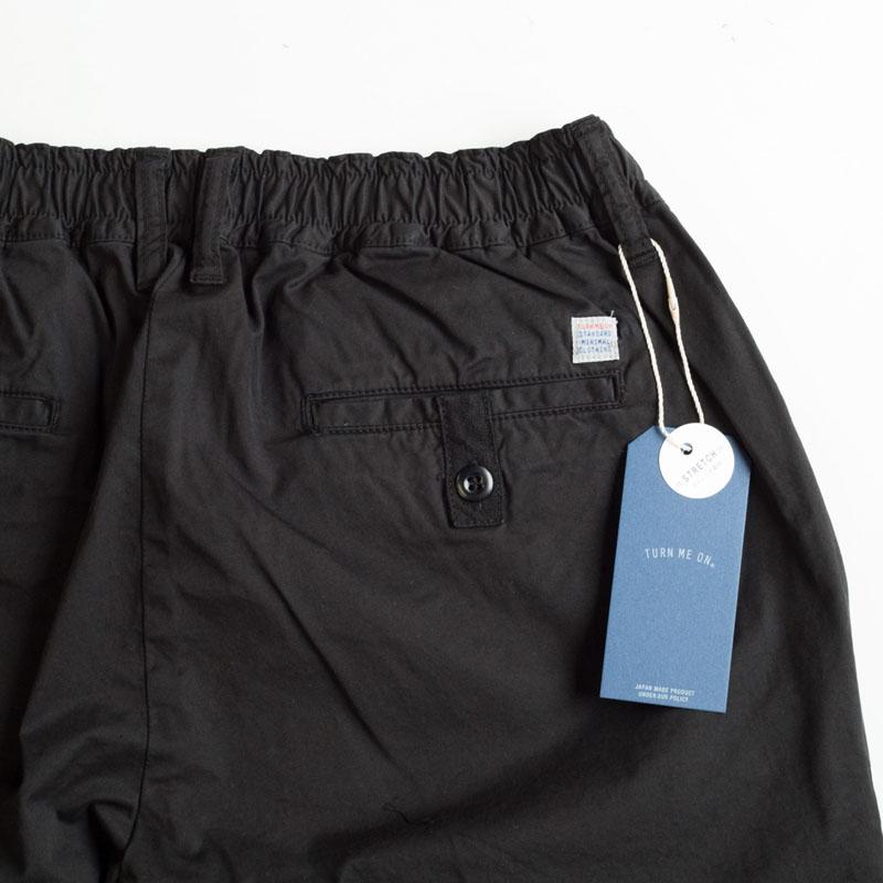 【美品】TURN ME ON ターンミーオン パンツ ネイビー 紺 サイズ:M | リネン混 コットンナイロン ワイド テーパード パンツ | 日本製 | ボトムス ズボン【メンズ】【中古】 TURN ME ON（ターンミーオン） チノパン 裾ファスナーイージーパンツ