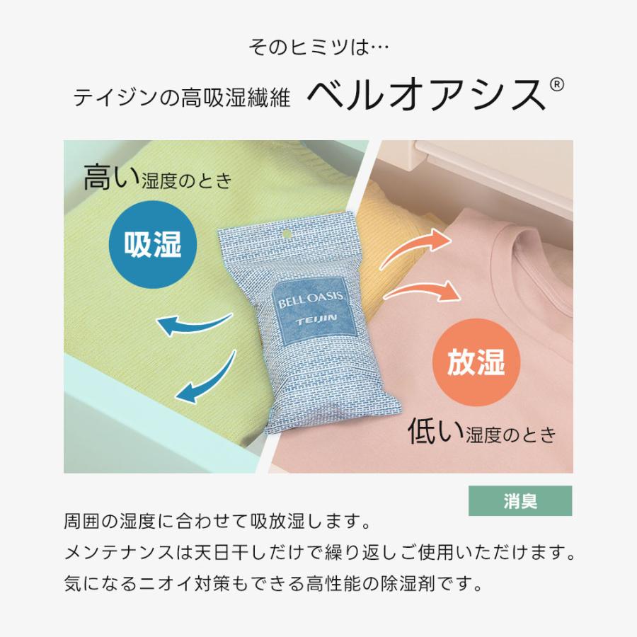TEIJIN（テイジン） 除湿剤 帝人 ベルオアシス ソフトパックドライ大