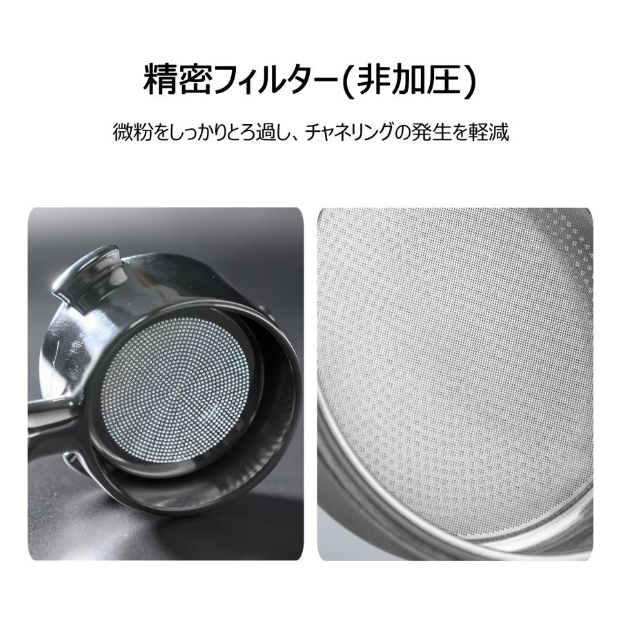 La mellow（ラ・メロウ）デロンギ用 ポルタフィルター 51mm ボトムレス