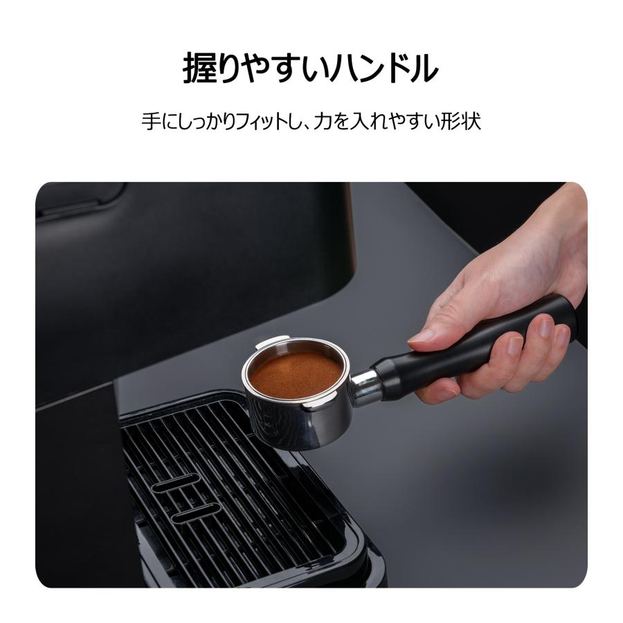 La mellow（ラ・メロウ）デロンギ用 ポルタフィルター 51mm ボトムレス
