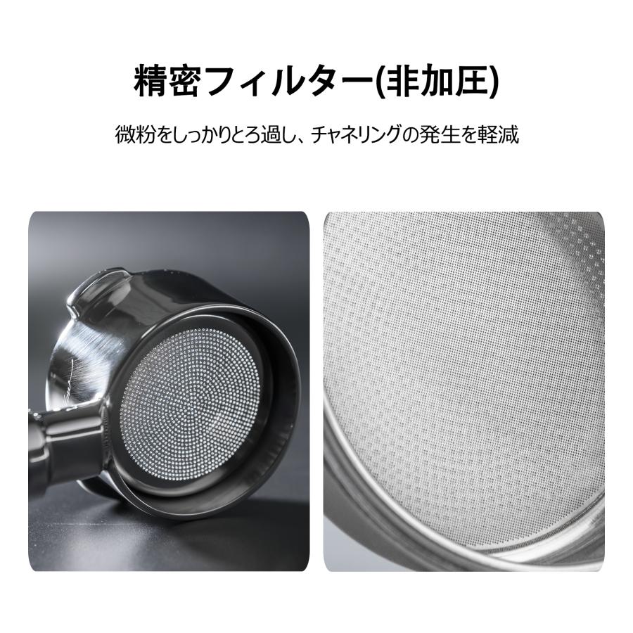 La mellow（ラ・メロウ）デロンギ用 ポルタフィルター 51mm ボトムレス