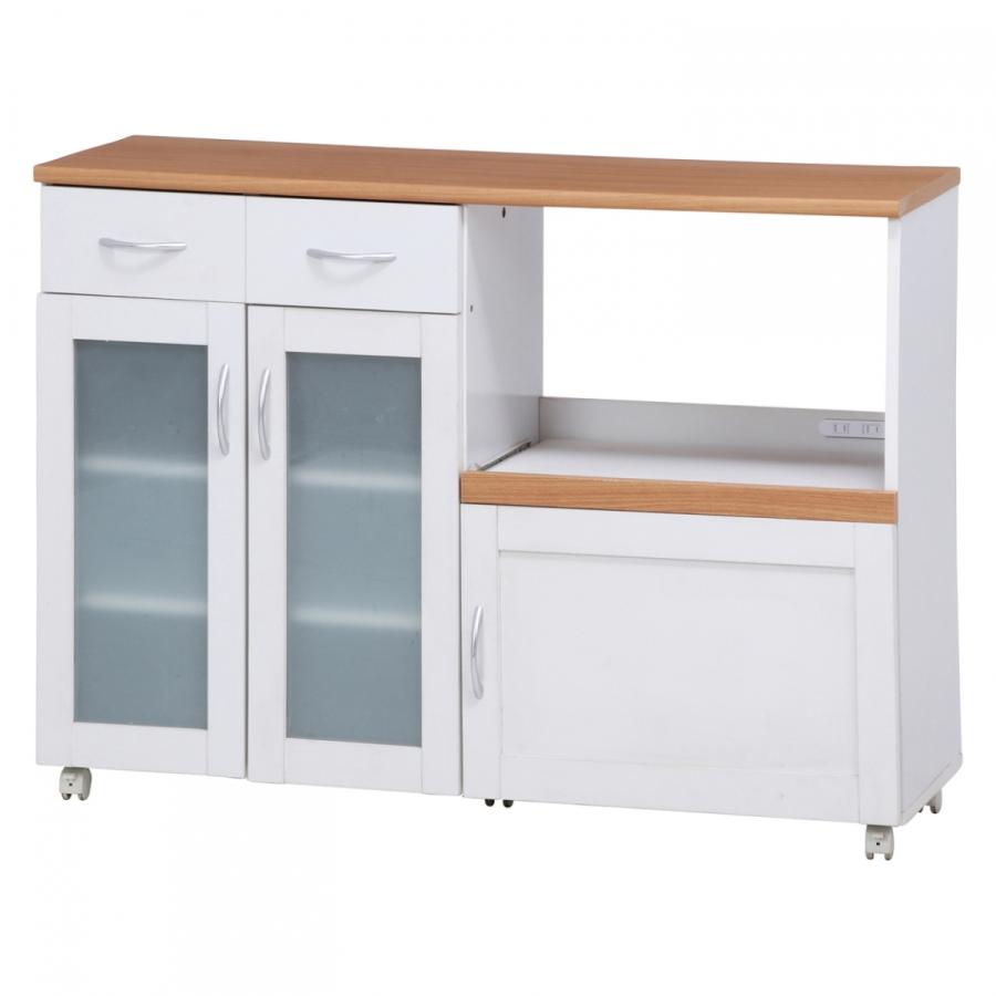 キッチンカウンター レンジ台 食器棚 キッチン 収納 カウンター