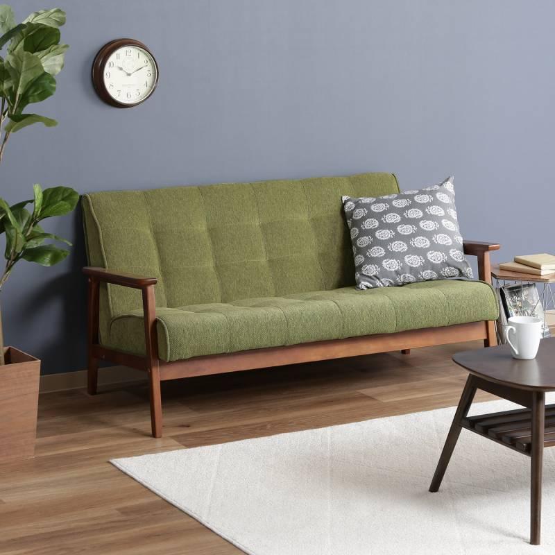 ソファー ソファ 2人掛け 二人掛けソファ おしゃれ ファブリック フレンズ