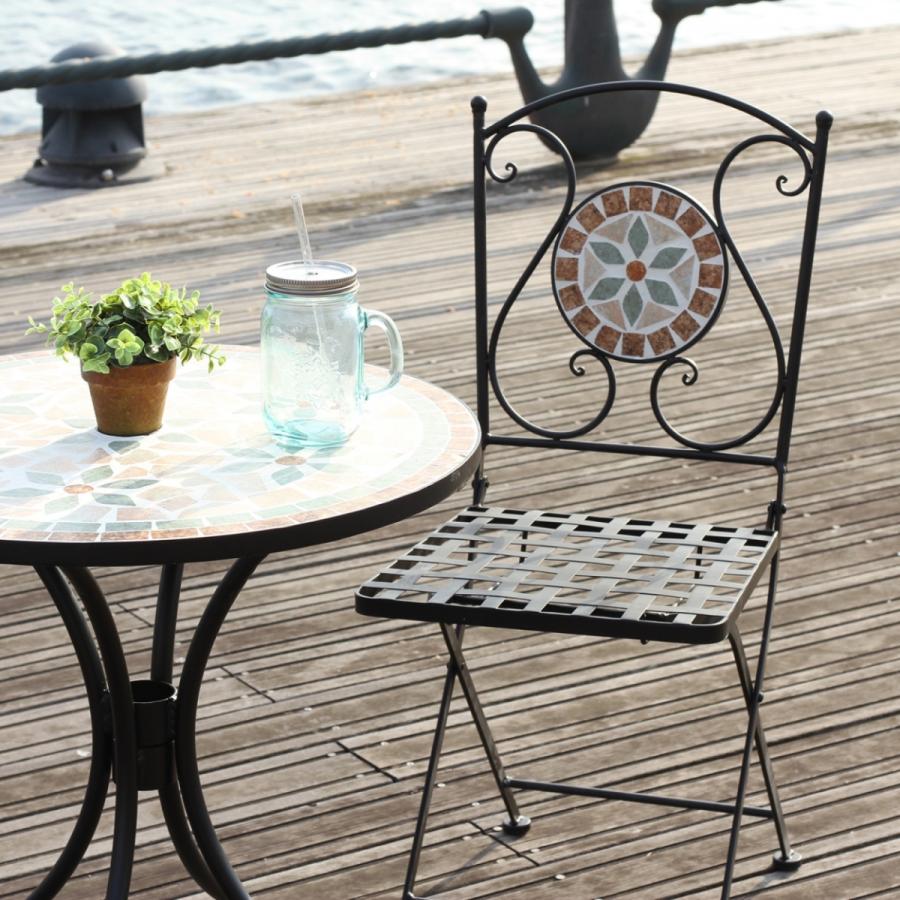 チェア ガーデンチェア 椅子 2脚セット 庭 折りたたみ おしゃれ