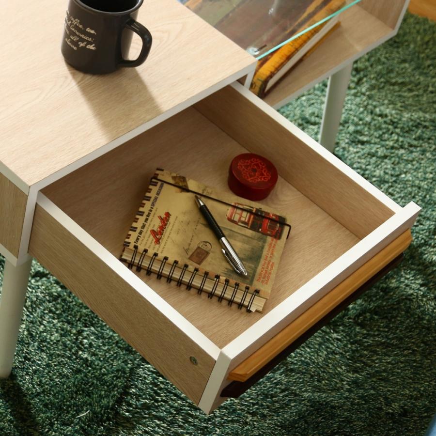 ローテーブル テーブル センターテーブル リビングテーブル 引き出し