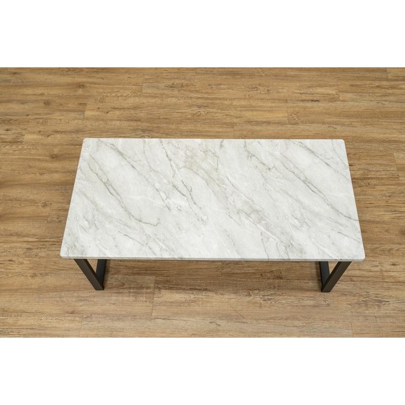 テーブル ローテーブル リビングテーブル センターテーブル おしゃれ 長方形 大理石風 90×45cm Culcheth｜la-nature-shop｜04