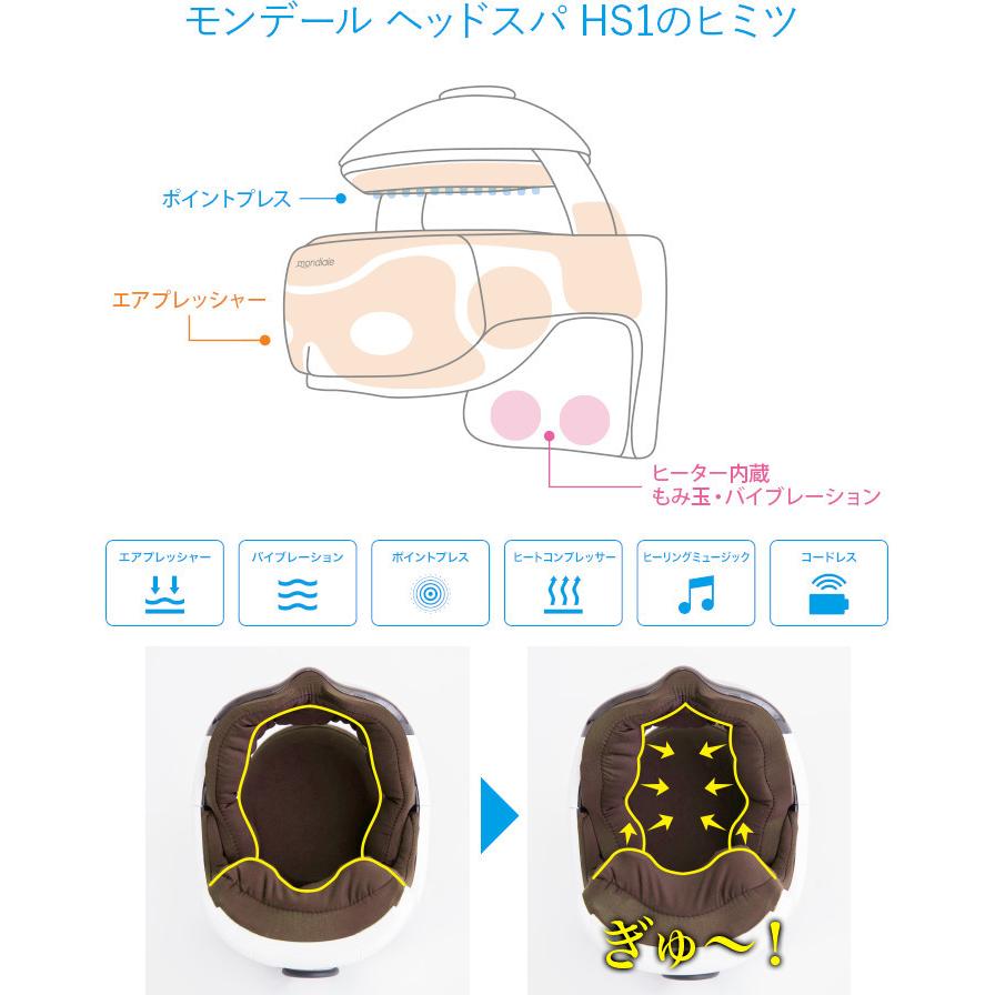 mondiale モンデール ヘッドスパ HS1 : La palette - 通販 - Yahoo