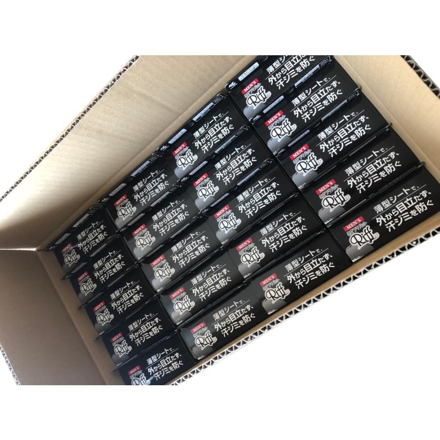 あせワキパットRiff あせワキパット メンズ Riff リフ 20枚（10組） 20