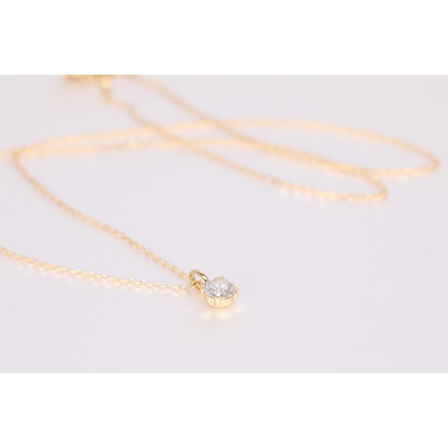 ダイヤモンド K18ネックレス（0.304ct）No.4 : ラ・テールストア