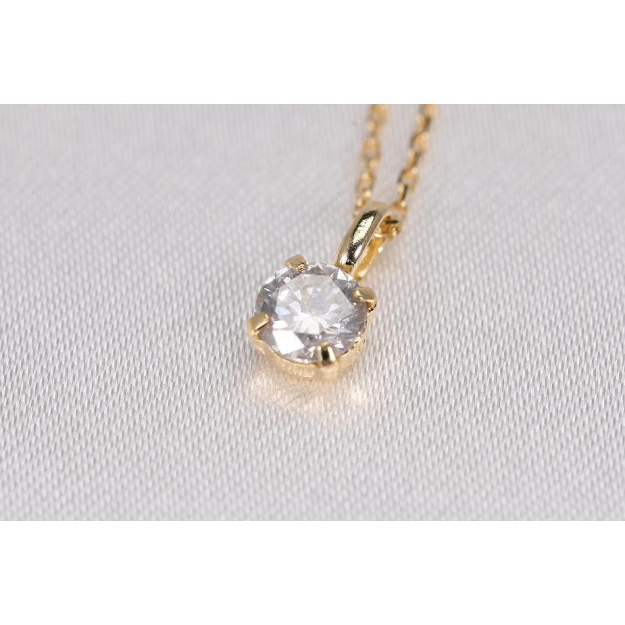 ダイヤモンド K18ネックレス（0.304ct）No.4 : ラ・テールストア
