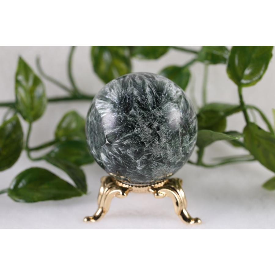 セラフィナイト  スフィア 丸玉 セラフィナイト丸玉/スフィア - 埼玉県吉川市の天然石専門店・水晶