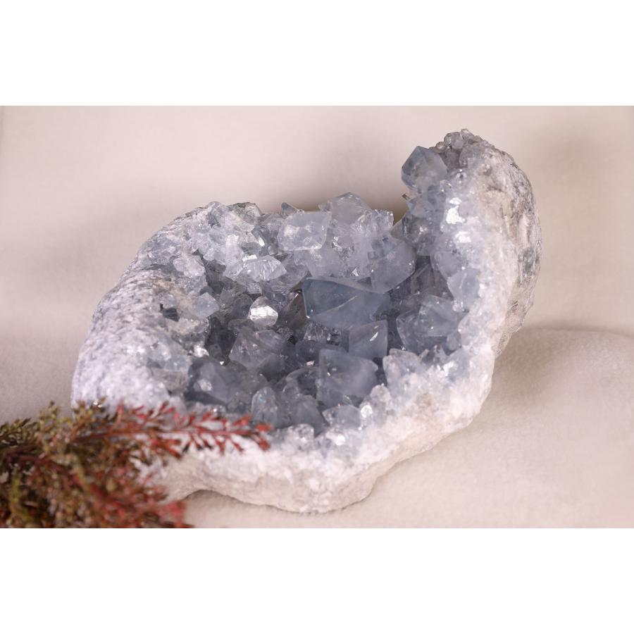 天然石 セレスタイト 原石 No.3 セレスタイト3.7kg ,mt597