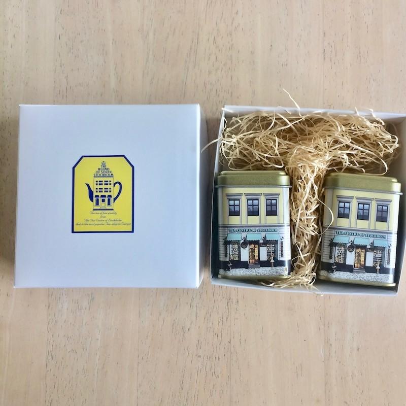 ノーベル賞受賞晩餐会 『北欧紅茶 ミニ缶 2個』 箱入りギフト 北欧紅茶しおり付き | 