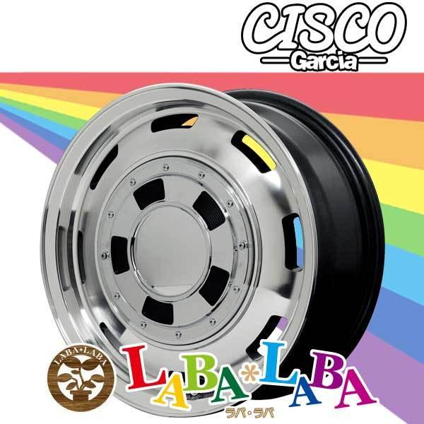 ホイール 14インチ 14×4.5J +45 PCD100 4穴 MID GARCIA CISCO (1445 +45 100-4H)｜laba-laba-ys