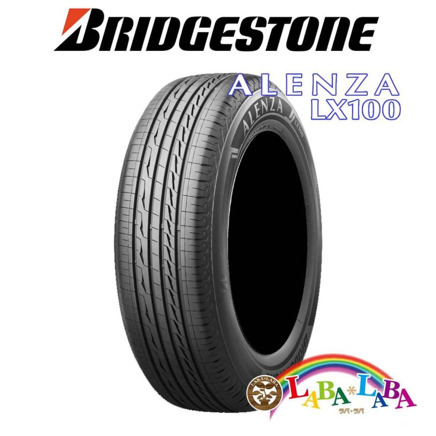 BRIDGESTONE ALENZA LX100 225/65R17 102H サマータイヤ SUV 4WD 4本セット｜laba-laba