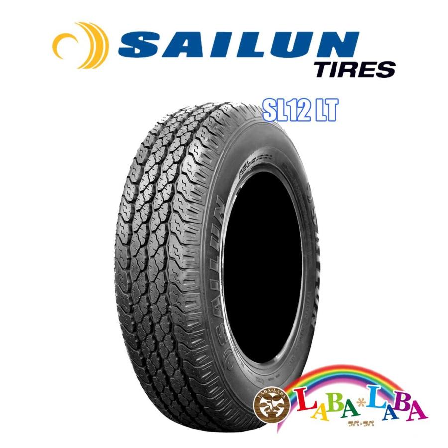 SAILUN　SL12　195　107　サマータイヤ　バン　80R15　4本セット　105L　LT