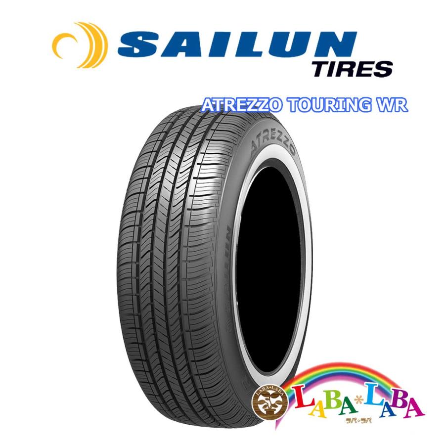 SAILUN ATREZZO TOURING WR 185/70R14 88T サマータイヤ ホワイト  