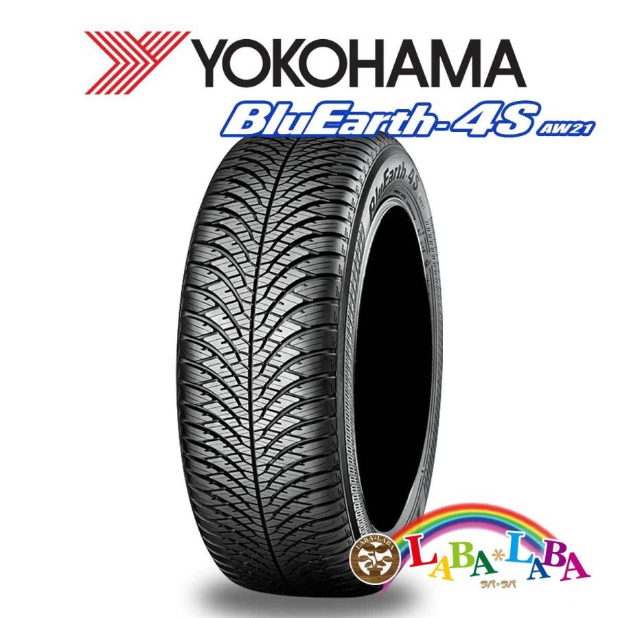 YOKOHAMA 百貨店 BluEarth-4S AW21 185 発売モデル 65R15 4本セット 88H オールシーズン