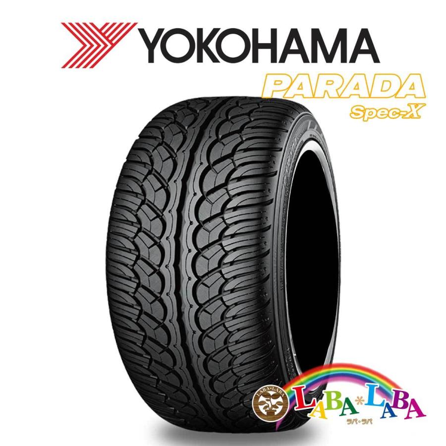 YOKOHAMA PARADA Spec-X PA02 245/45R20 99V サマータイヤ 2本セット｜laba-laba