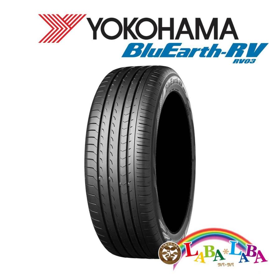 YOKOHAMA BluEarth-RV RV03 195 65R15 91H サマータイヤ ミニバン 4本セット