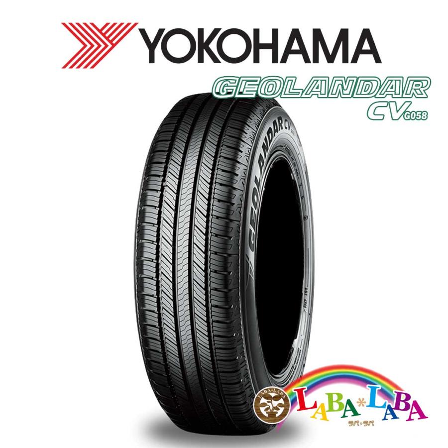 2本セット 245/60R18 105H ヨコハマ ジオランダー G058 サマータイヤ SUV 4WD