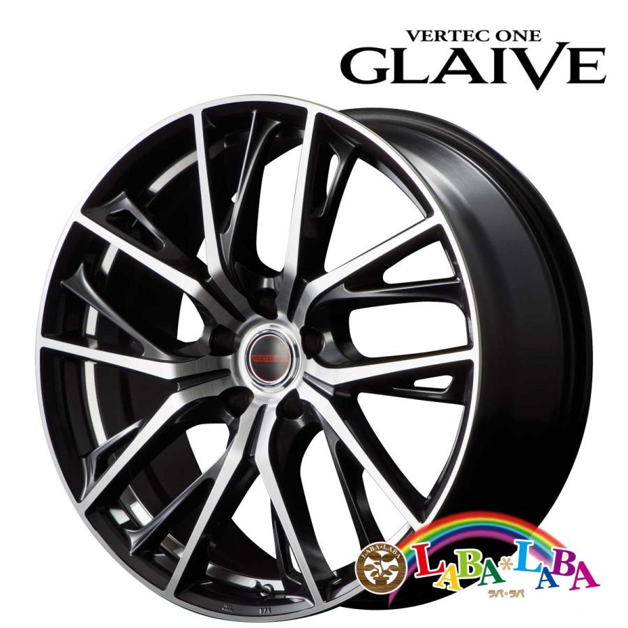 ホイール 17インチ 17×7.0J +50 PCD100 5穴 MID VERTEC ONE GLAIVE 4本セット (1770 +50 100-5H)