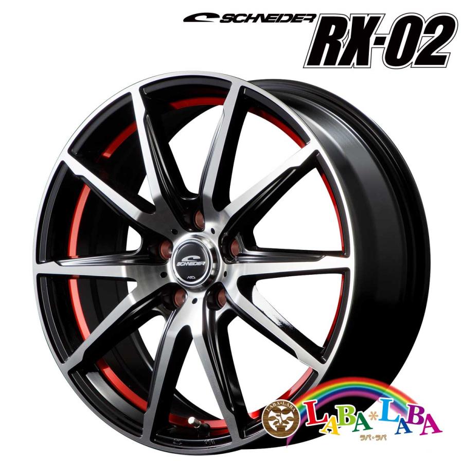 ホイール 16インチ 16×6.5J +48 PCD114 5穴 MID SCHNEIDER RX02 (1665 +48 114-5H)