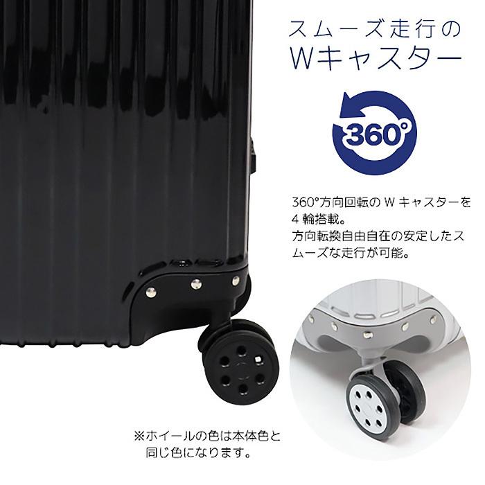 キャリーケース L ブラック 軽量アルミフレーム 静音 TSAロック70L キャリーケース L ブラック 軽量アルミフレーム 静音 TSAロック